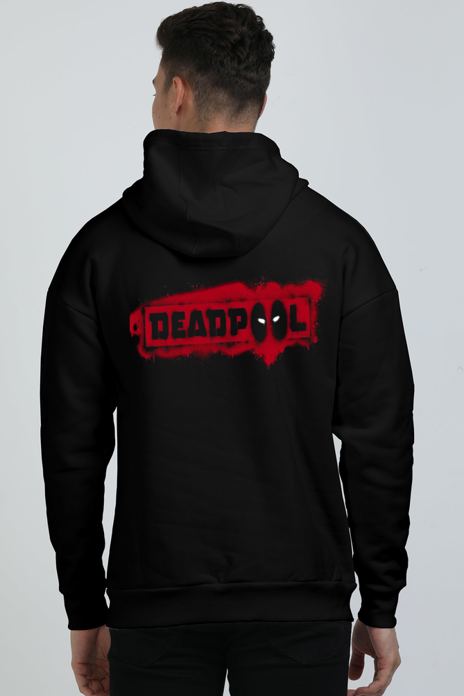 Men's Black DC Merchandise Oversized Hoodie