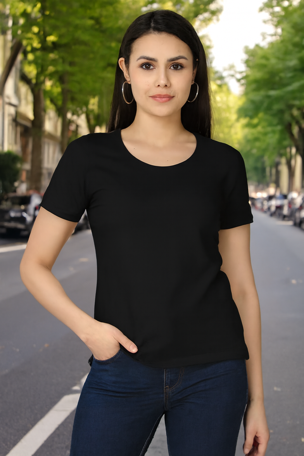 Black Crew T-Shirt