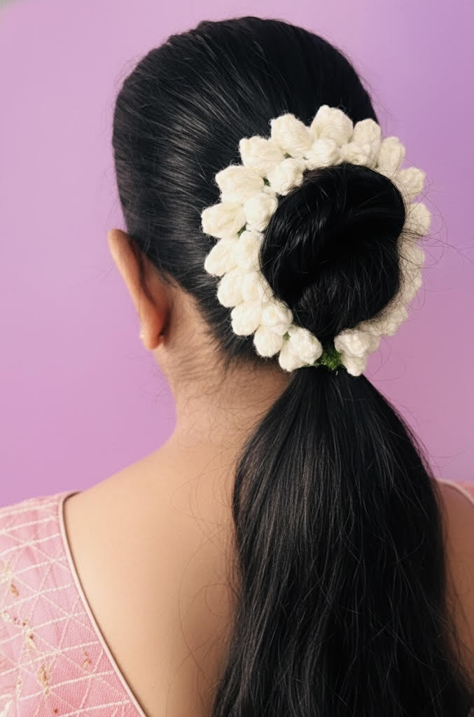 Crochet - White Gajara