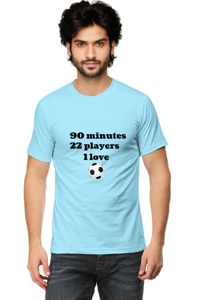 1 Love - Men's Round Neck T-Shirt