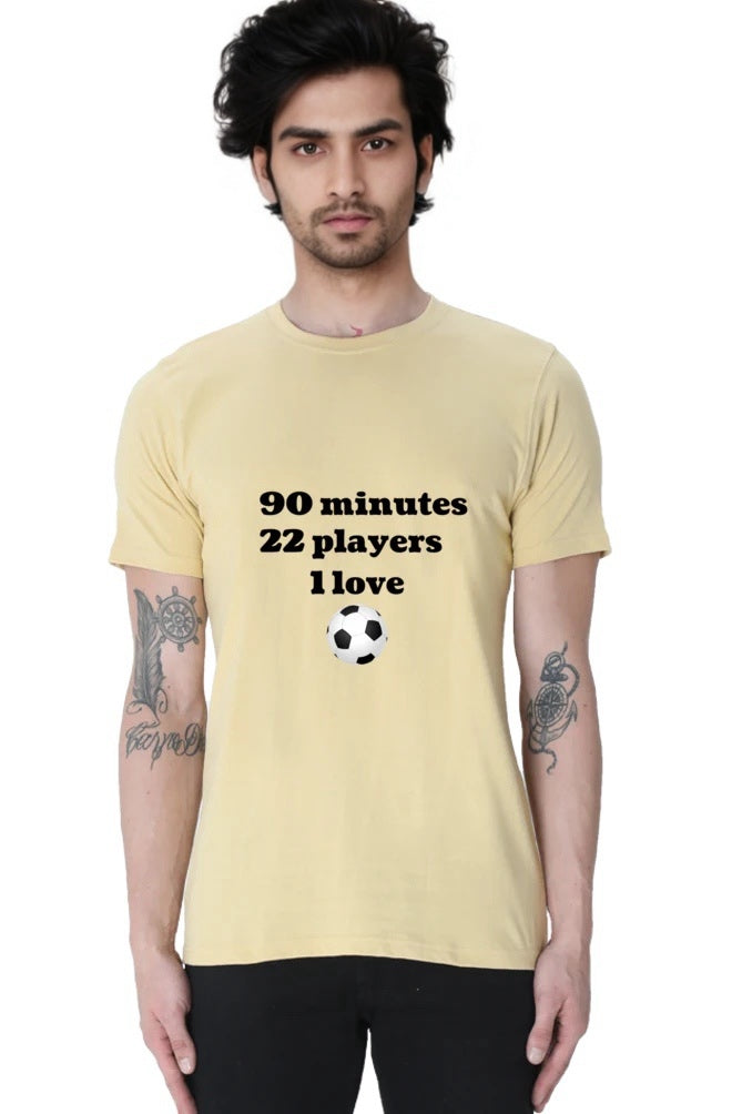 1 Love - Men's Round Neck T-Shirt