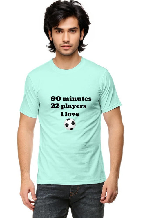1 Love - Men's Round Neck T-Shirt