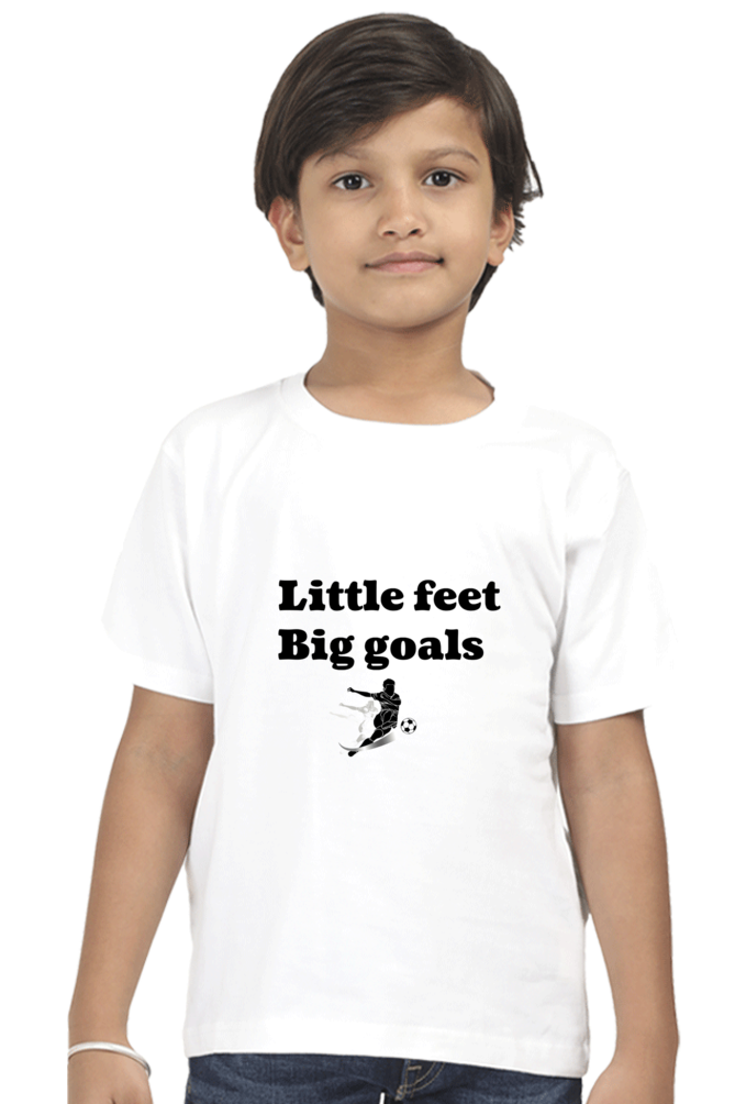 Big Goals - Boy’s Round Neck T-Shirts