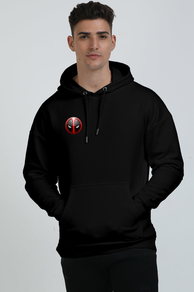 Men's Black DC Merchandise Oversized Hoodie