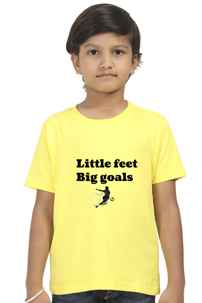 Big Goals - Boy’s Round Neck T-Shirts