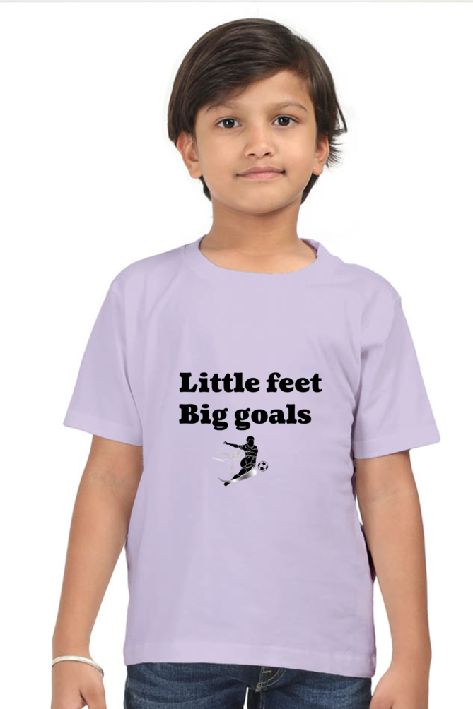 Big Goals - Boy’s Round Neck T-Shirts