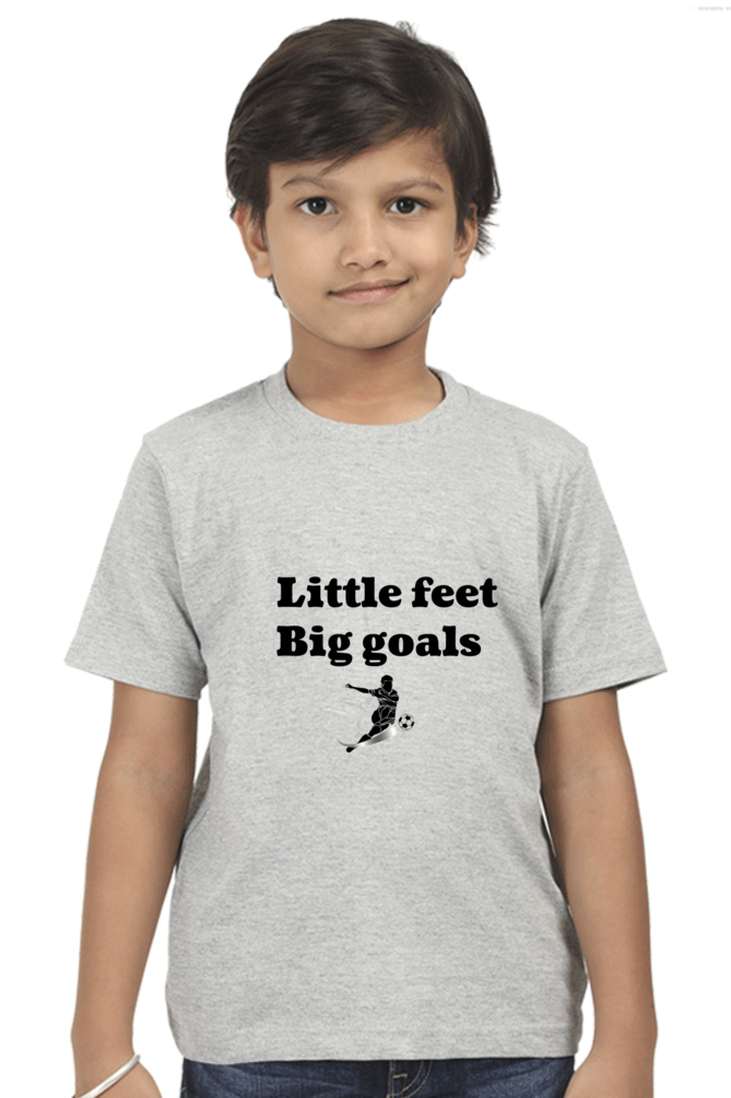 Big Goals - Boy’s Round Neck T-Shirts