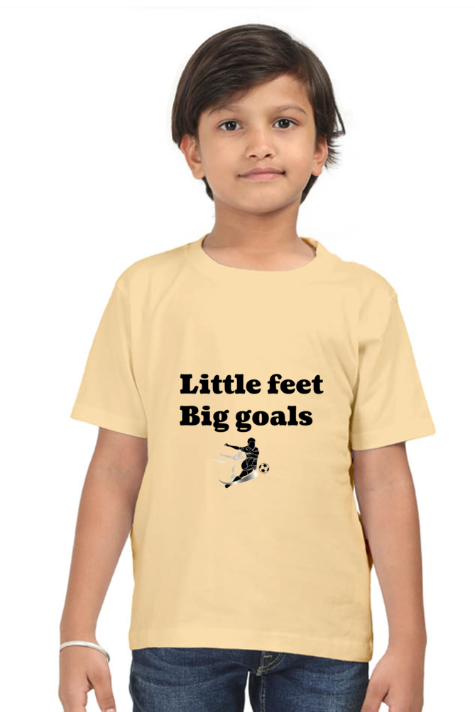 Big Goals - Boy’s Round Neck T-Shirts