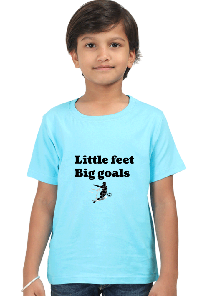 Big Goals - Boy’s Round Neck T-Shirts