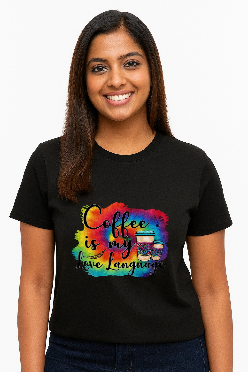 Coffee Love Language - Supima Cotton Tee