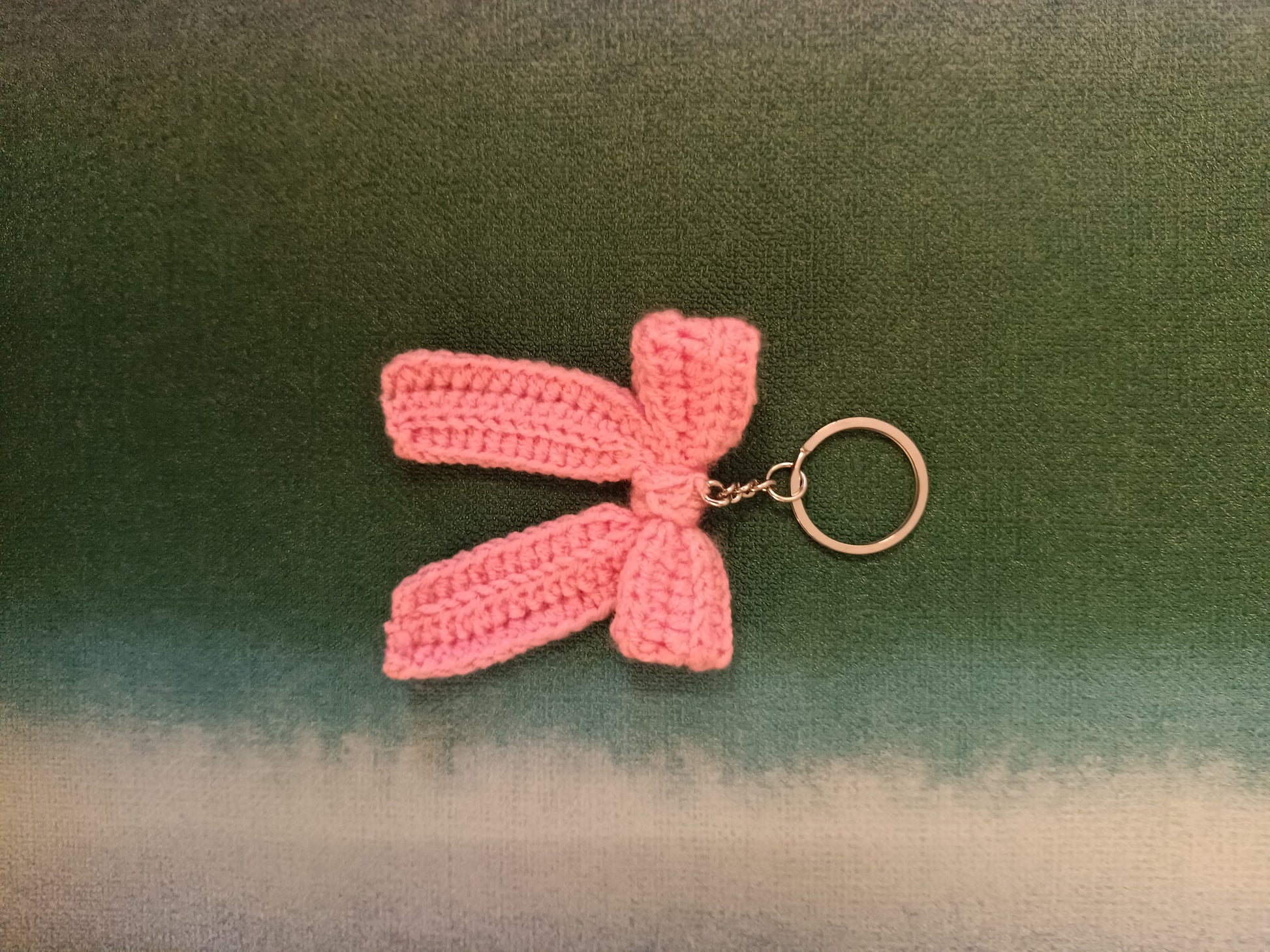 Crochet - Bow Keychain