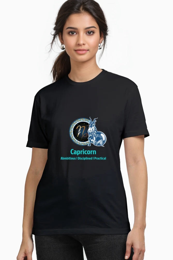 Capricorn - Zodiac Women's Supima Cotton Tee