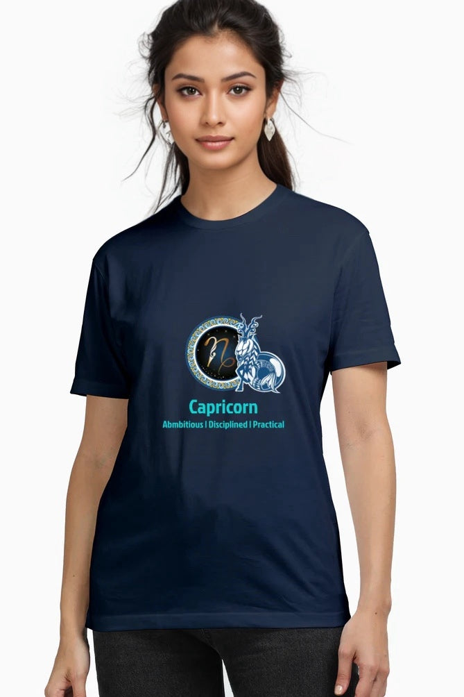 Capricorn - Zodiac Women's Supima Cotton Tee