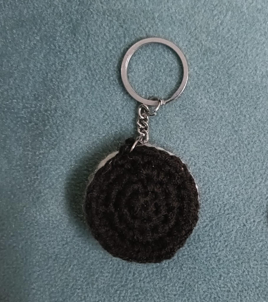 Crochet - Oreo Keychain