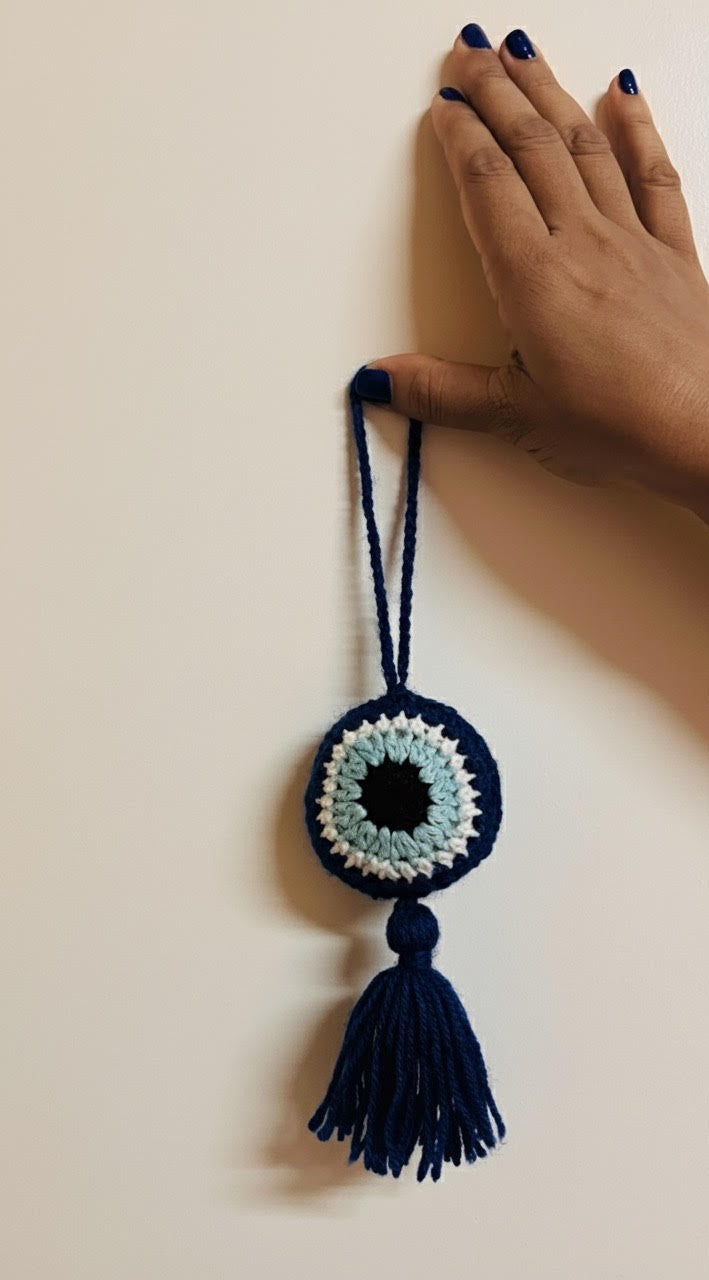 Crochet - Evil Eye Hanging