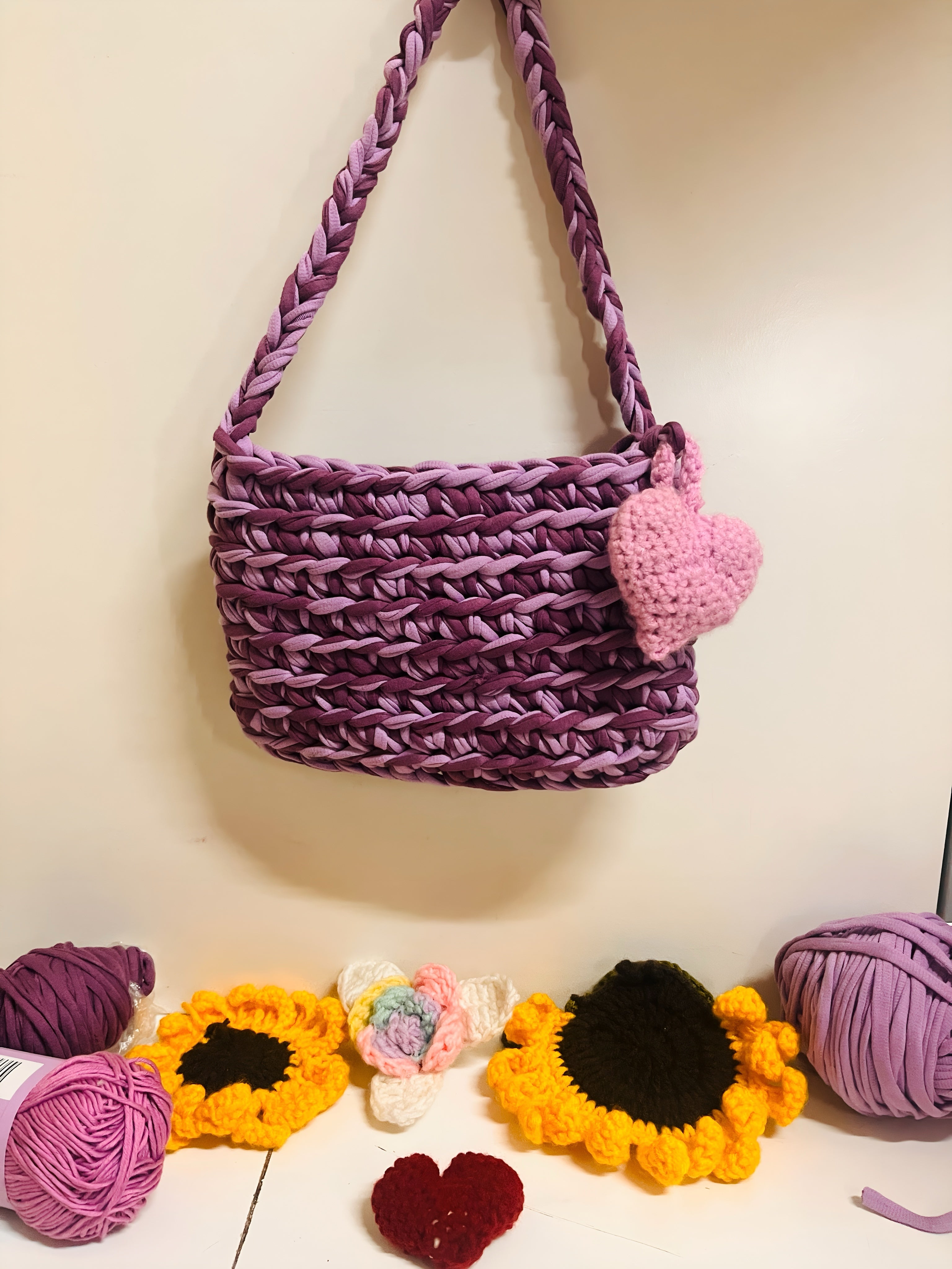 Handmade Crochet Handbag