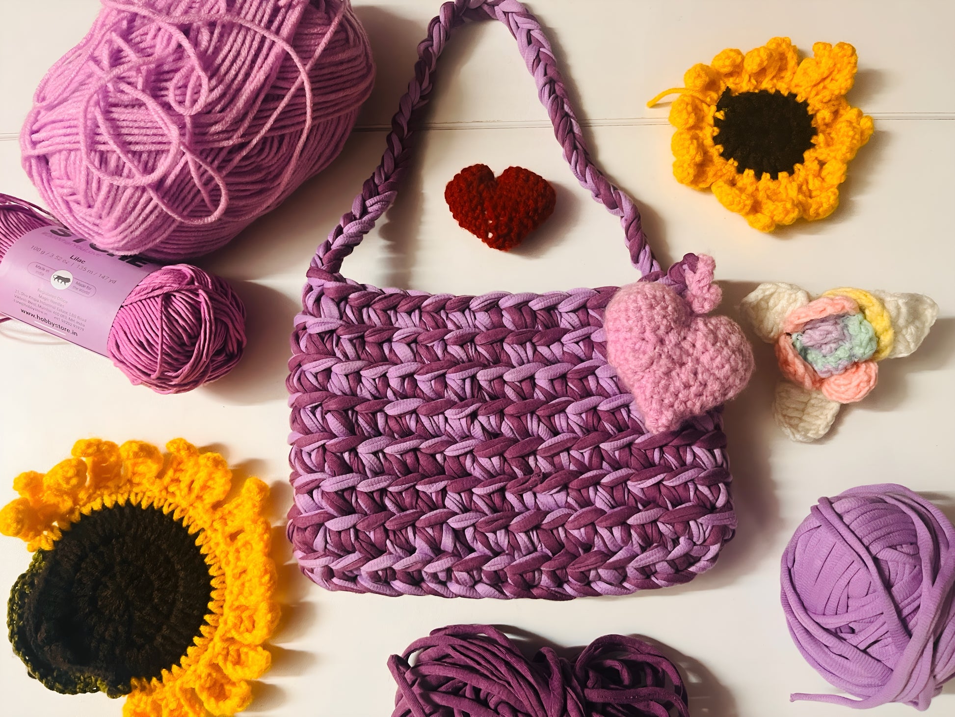 Handmade Crochet Handbag