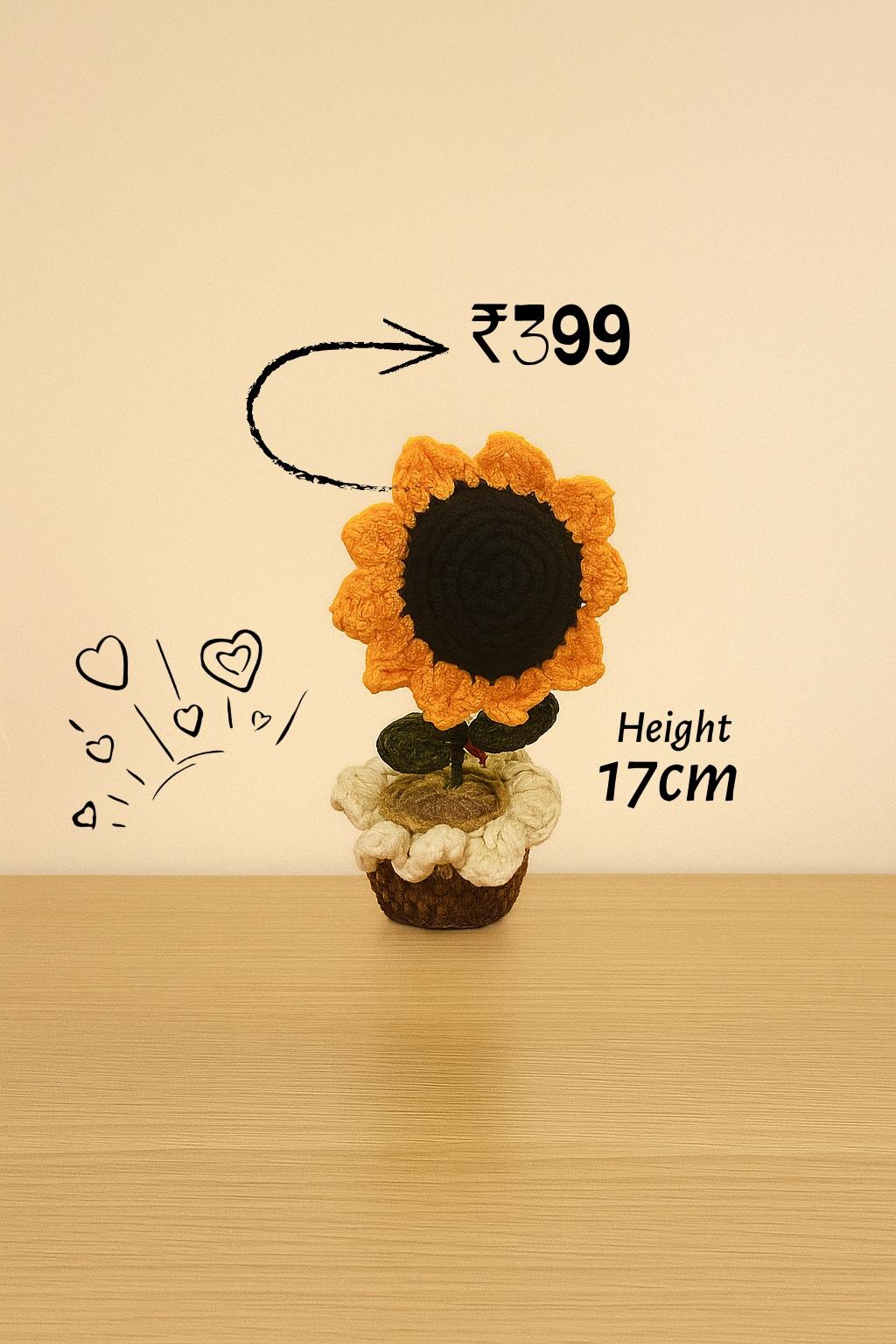 Crochet Sunflower