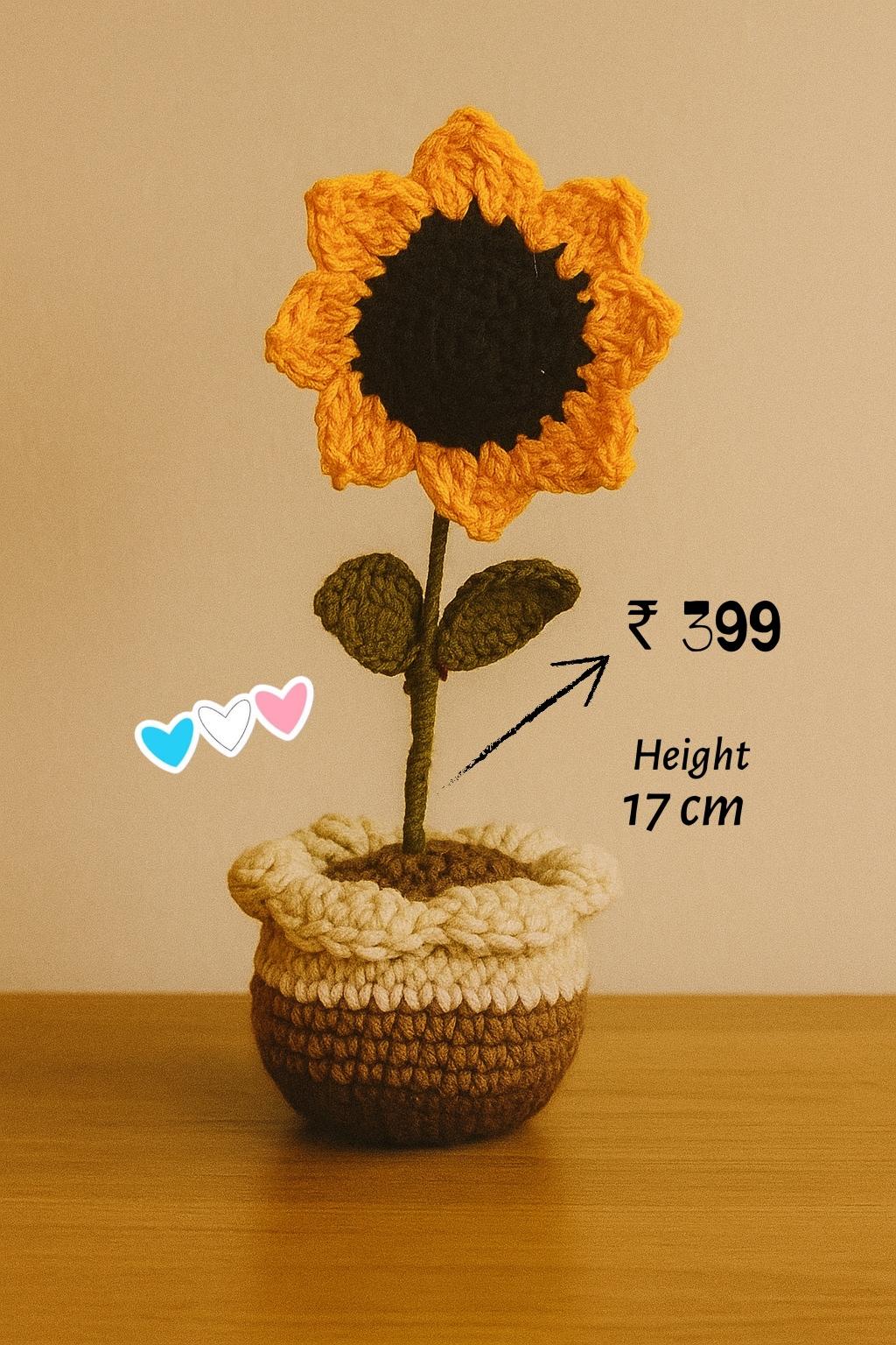 Crochet Sunflower