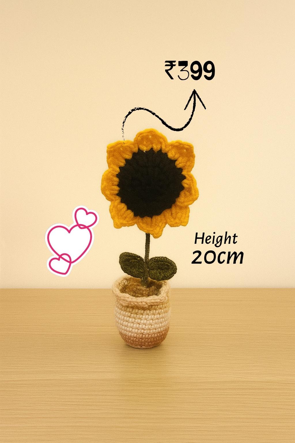 Crochet Sunflower
