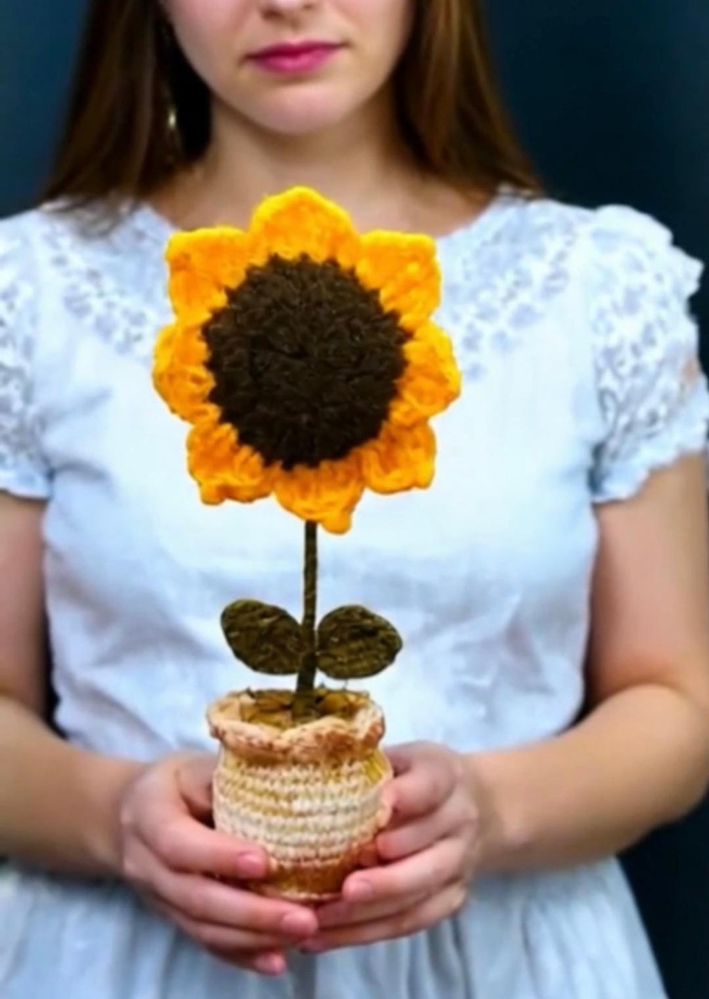 Crochet Sunflower