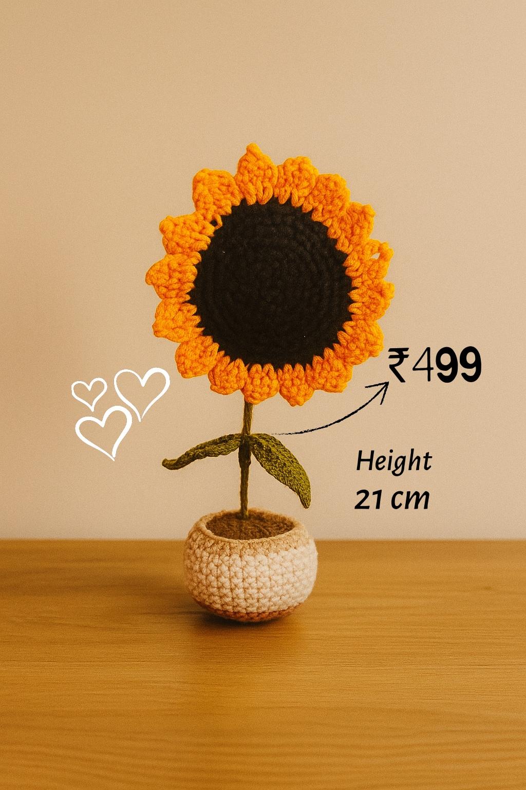 Crochet Sunflower