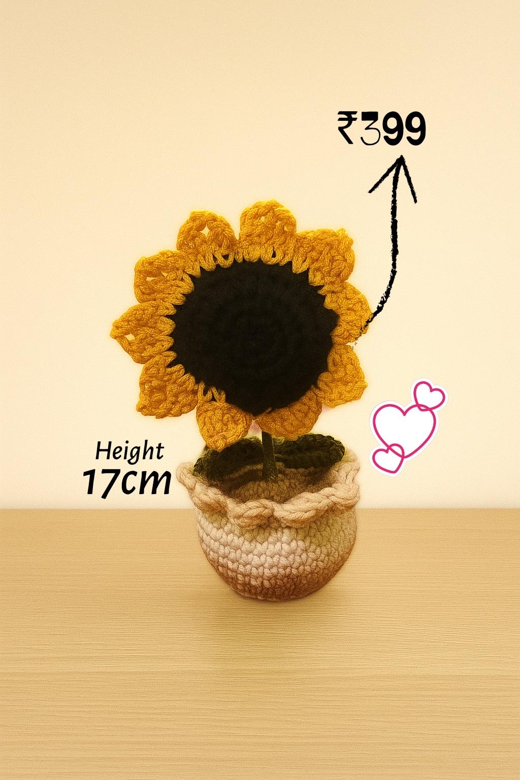 Crochet Sunflower