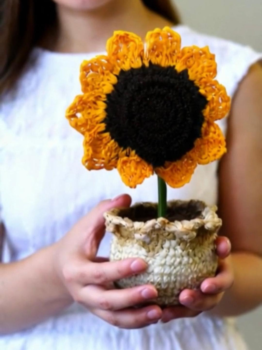 Crochet Sunflower