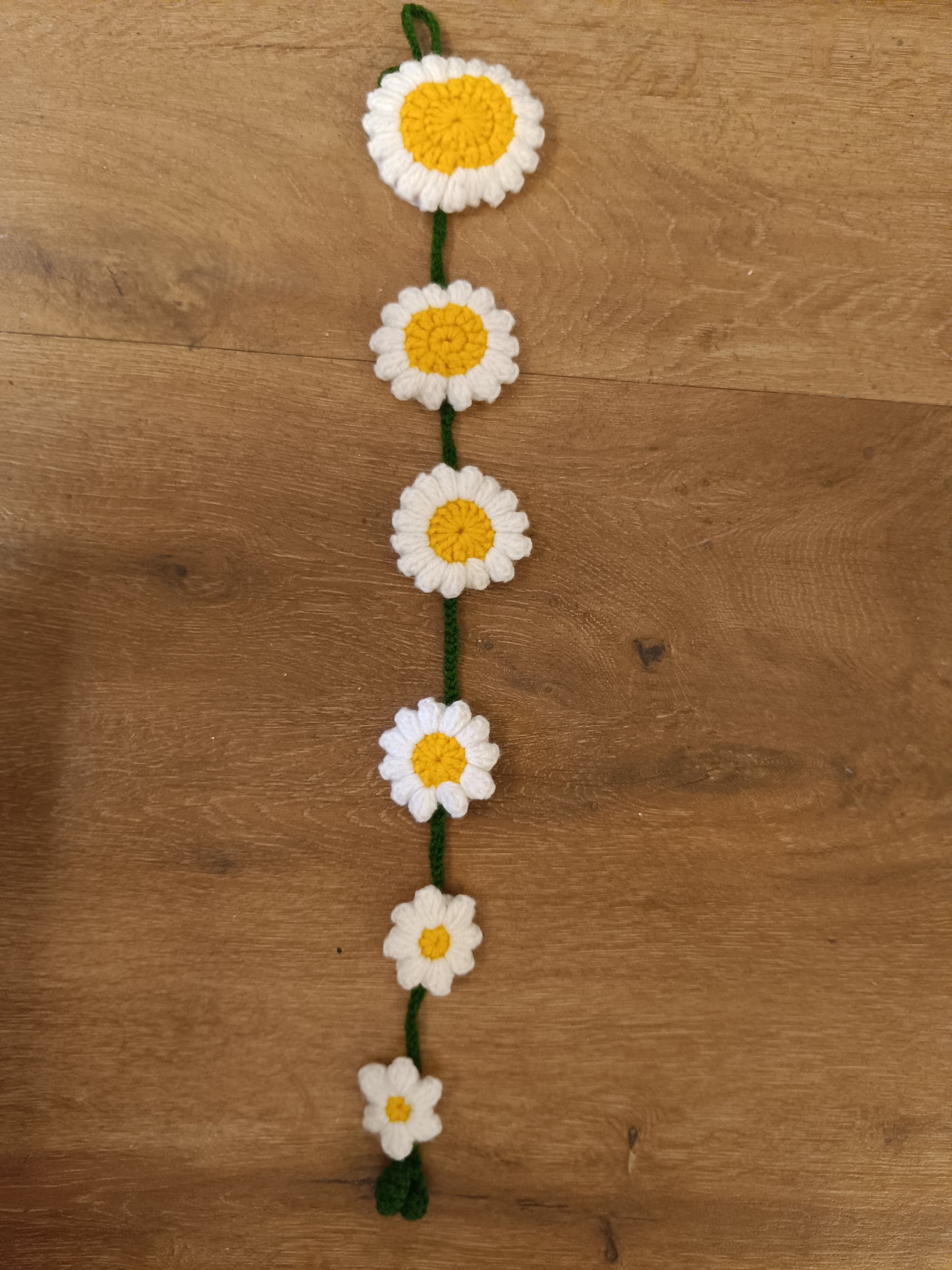 Crochet - Daisy Hair Clip