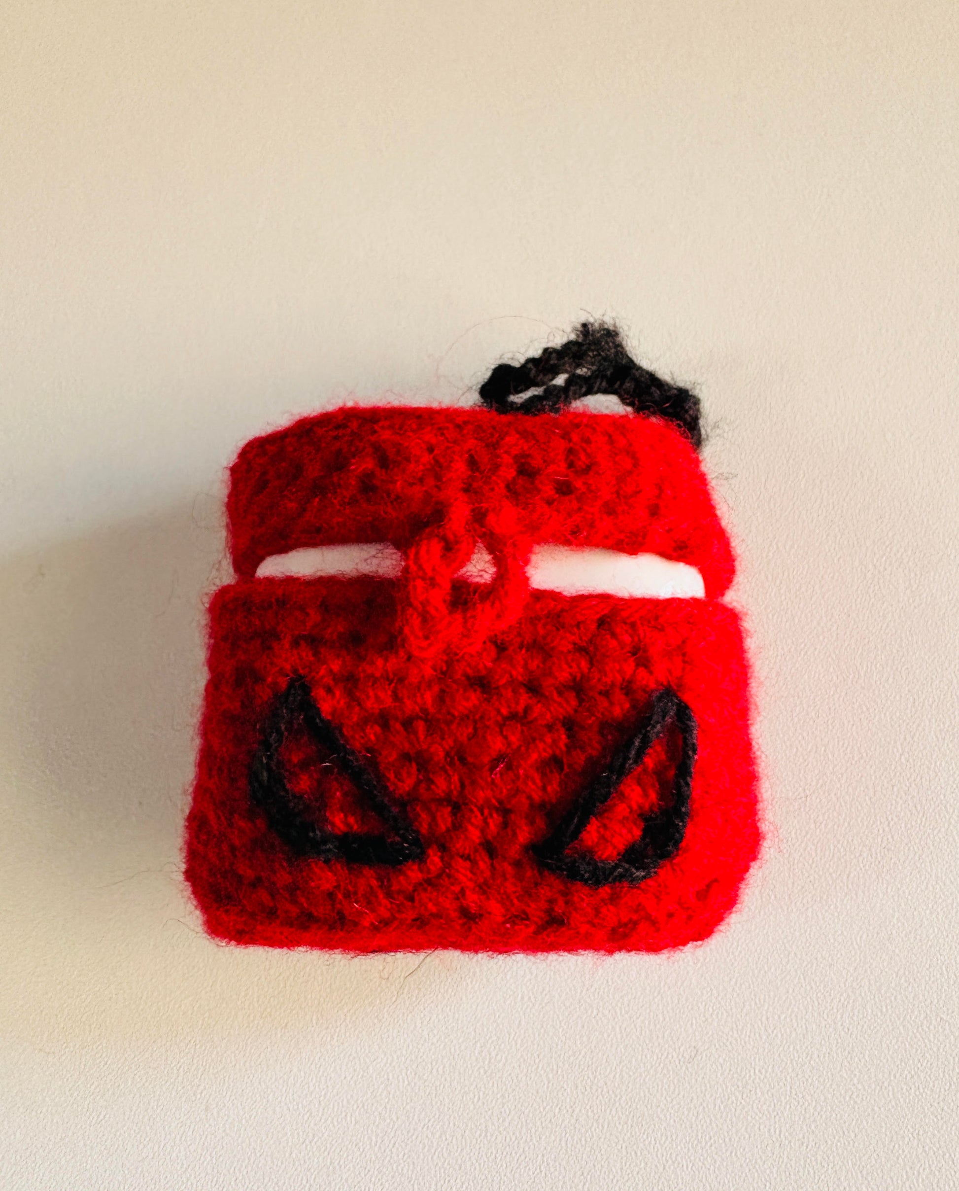 Crochet Spiderman Earpods Case