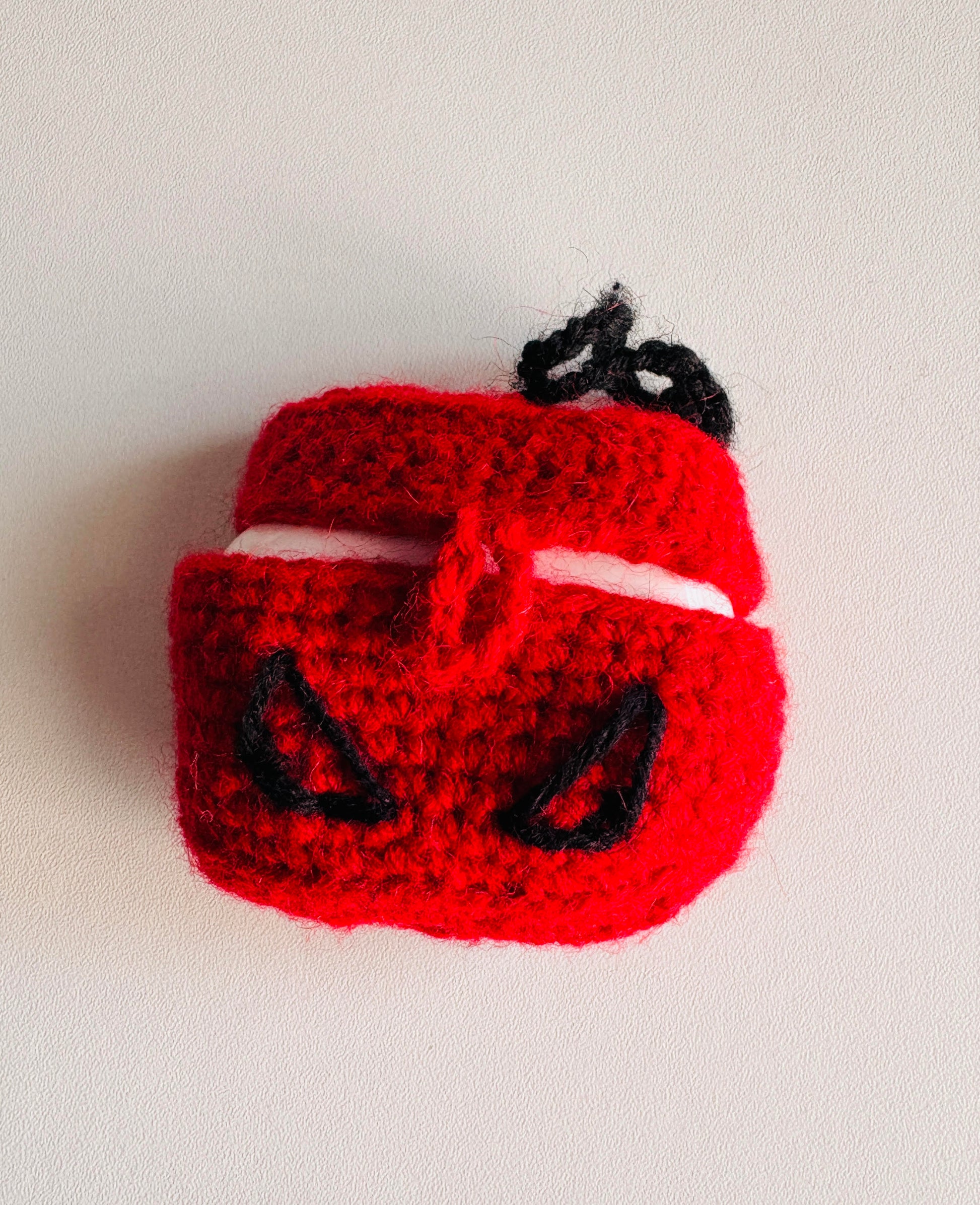 Crochet Spiderman Earpods Case