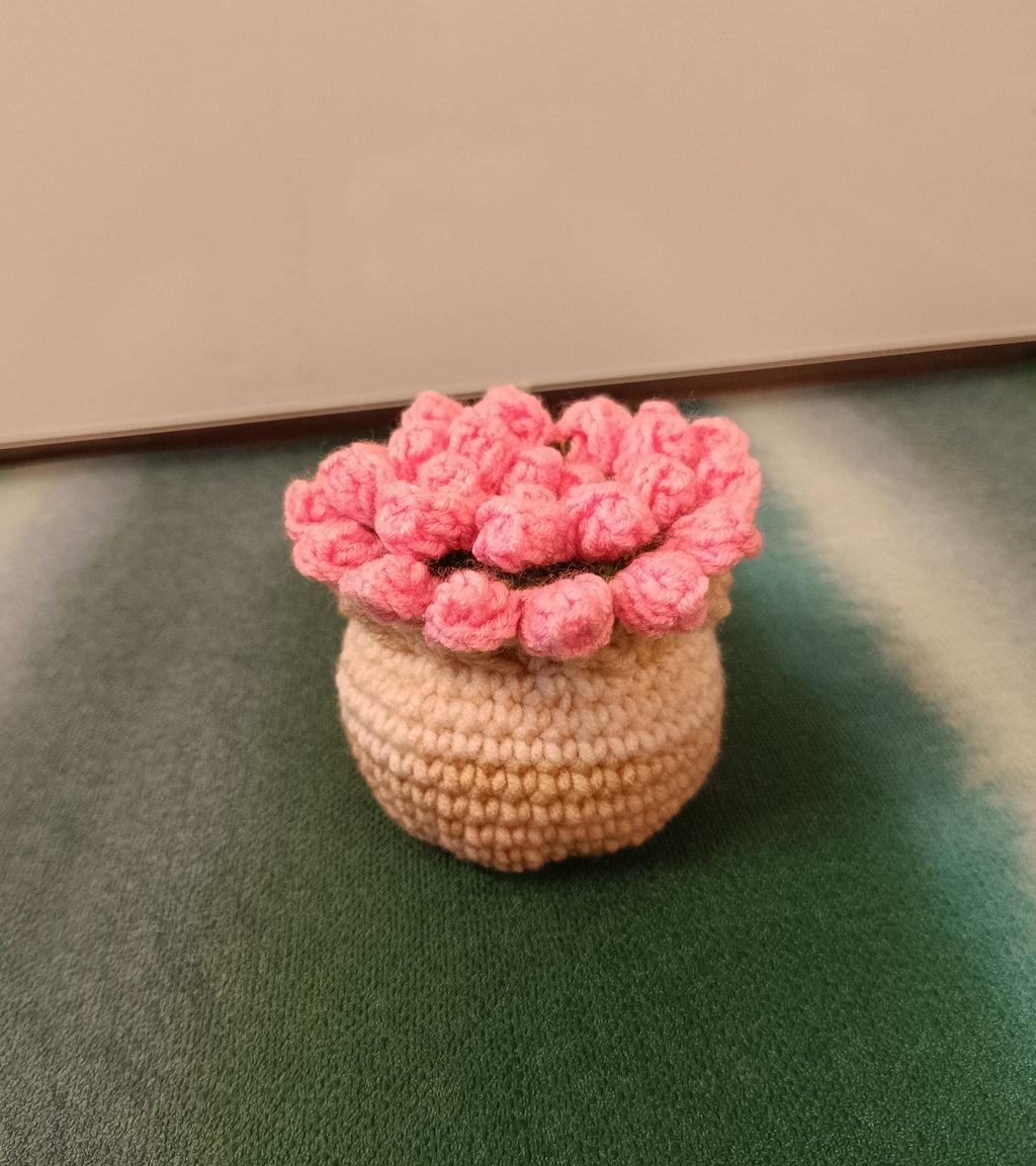 Crochet - Flower Pot Coster