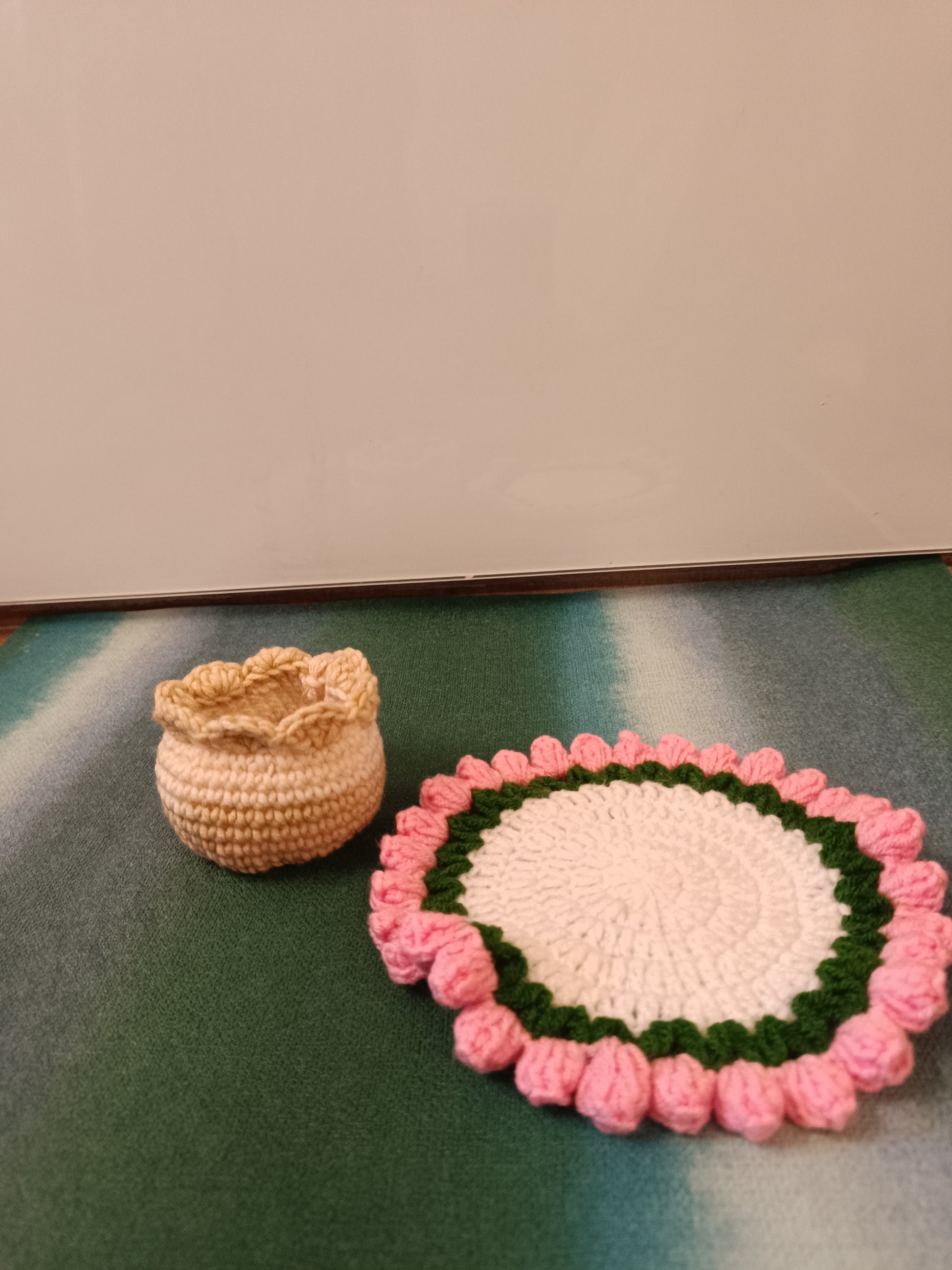 Crochet - Flower Pot Coster
