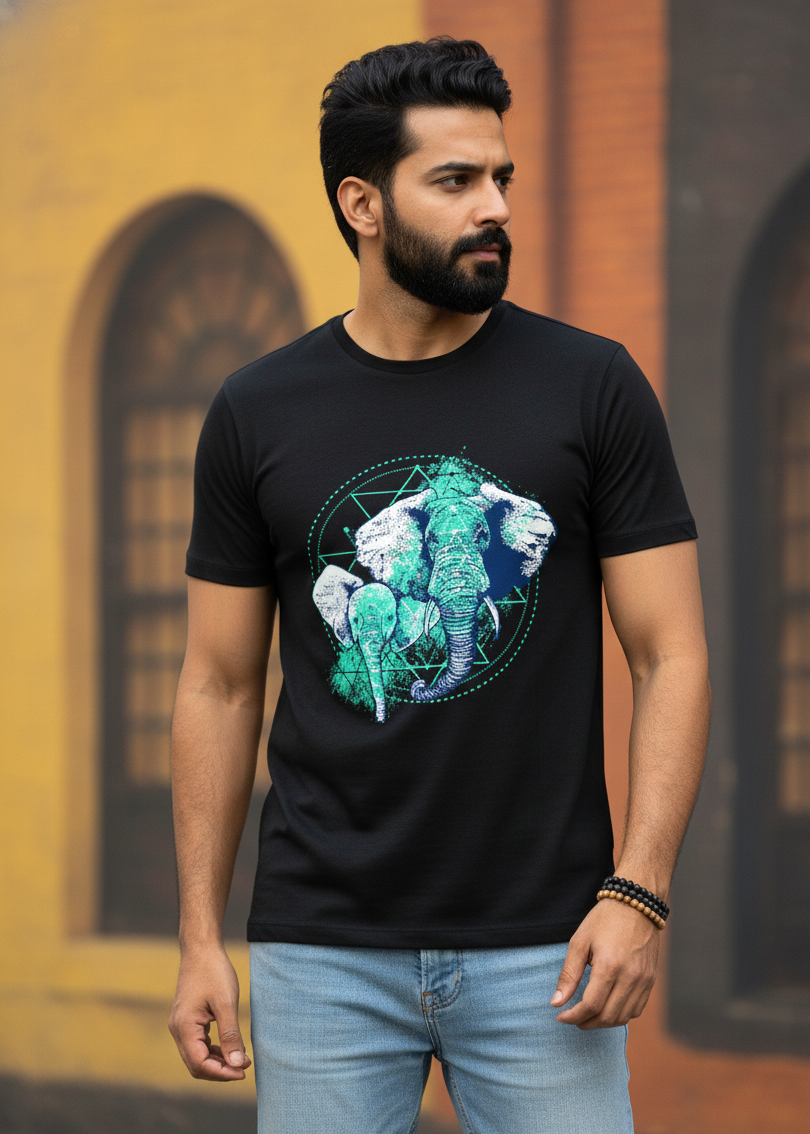 Elephant & Kid -  Supima Cotton Tee