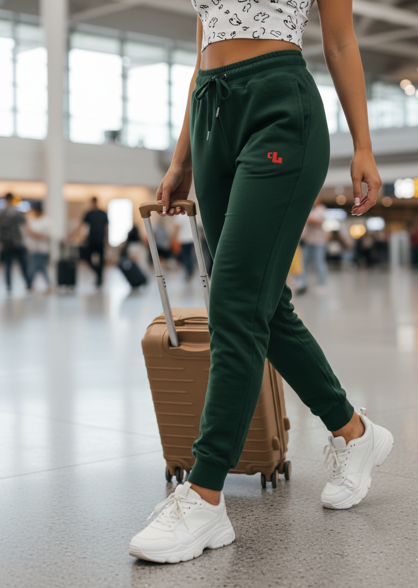 Bottle Green Joggers