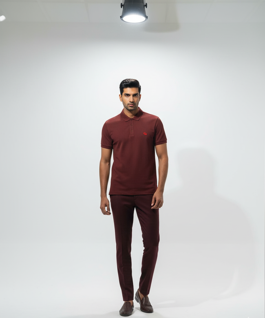 Brick Red Polo