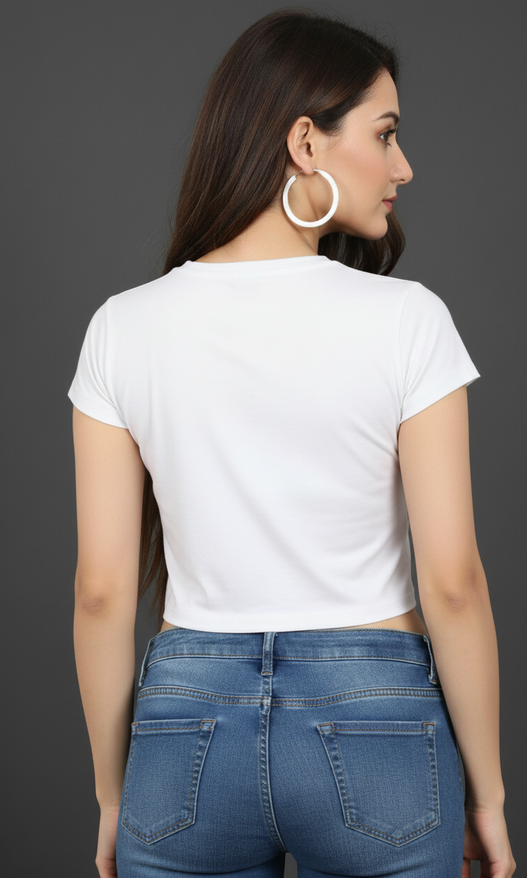 Just A Girl - Crop Tops (3 Colors)