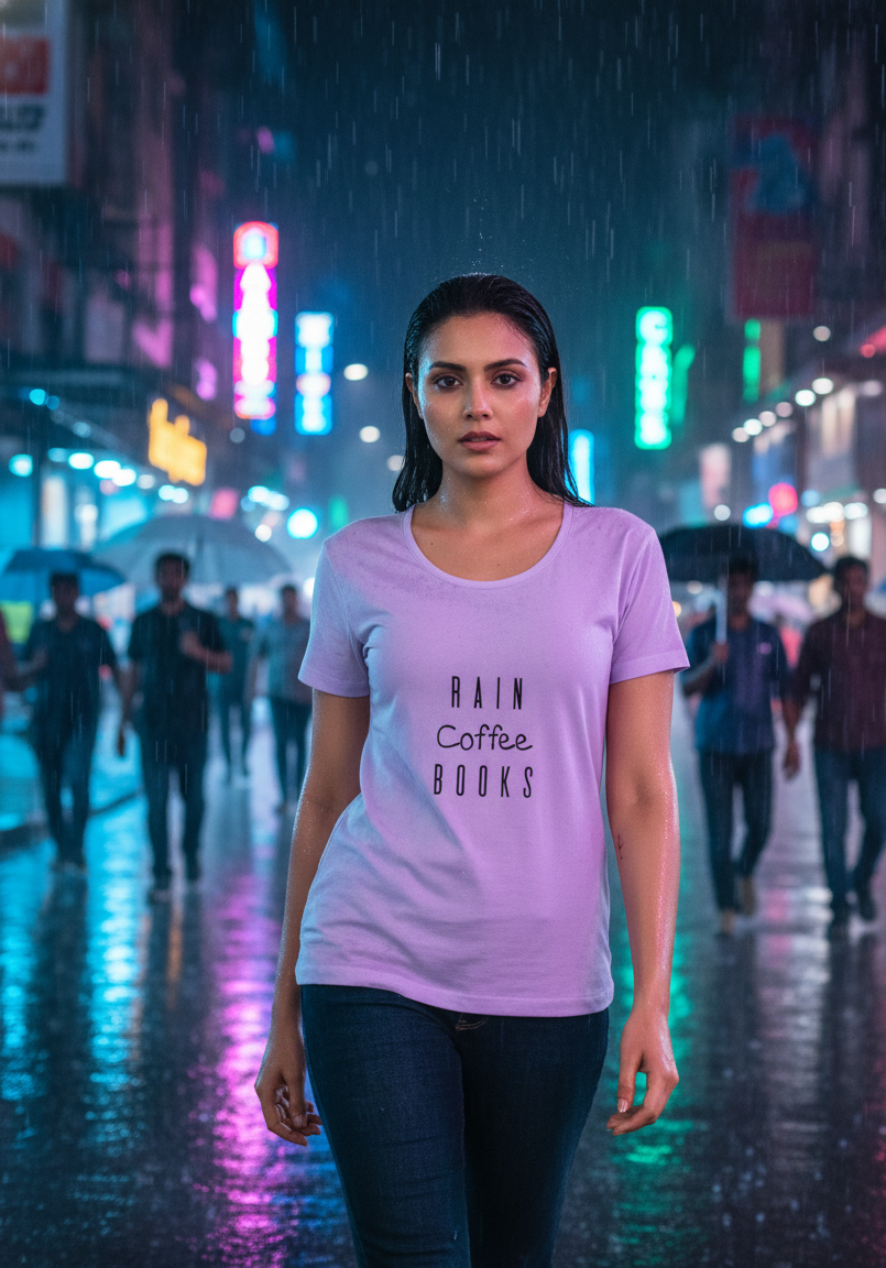 Rain Coffee Books - Classic T-Shirt (4 Colors)