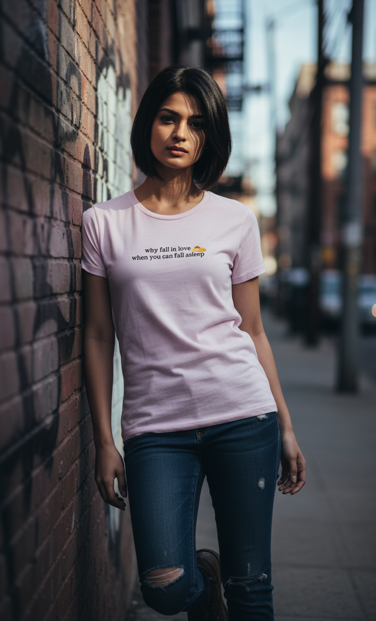 Why Fall in Love - Women’s Crew T-Shirts (6 Colors)