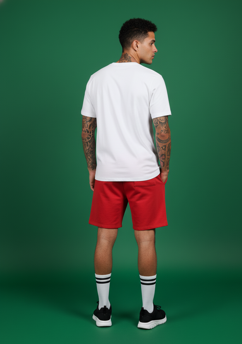 Men's White Marvel Ironman Classic Crew T-Shirt