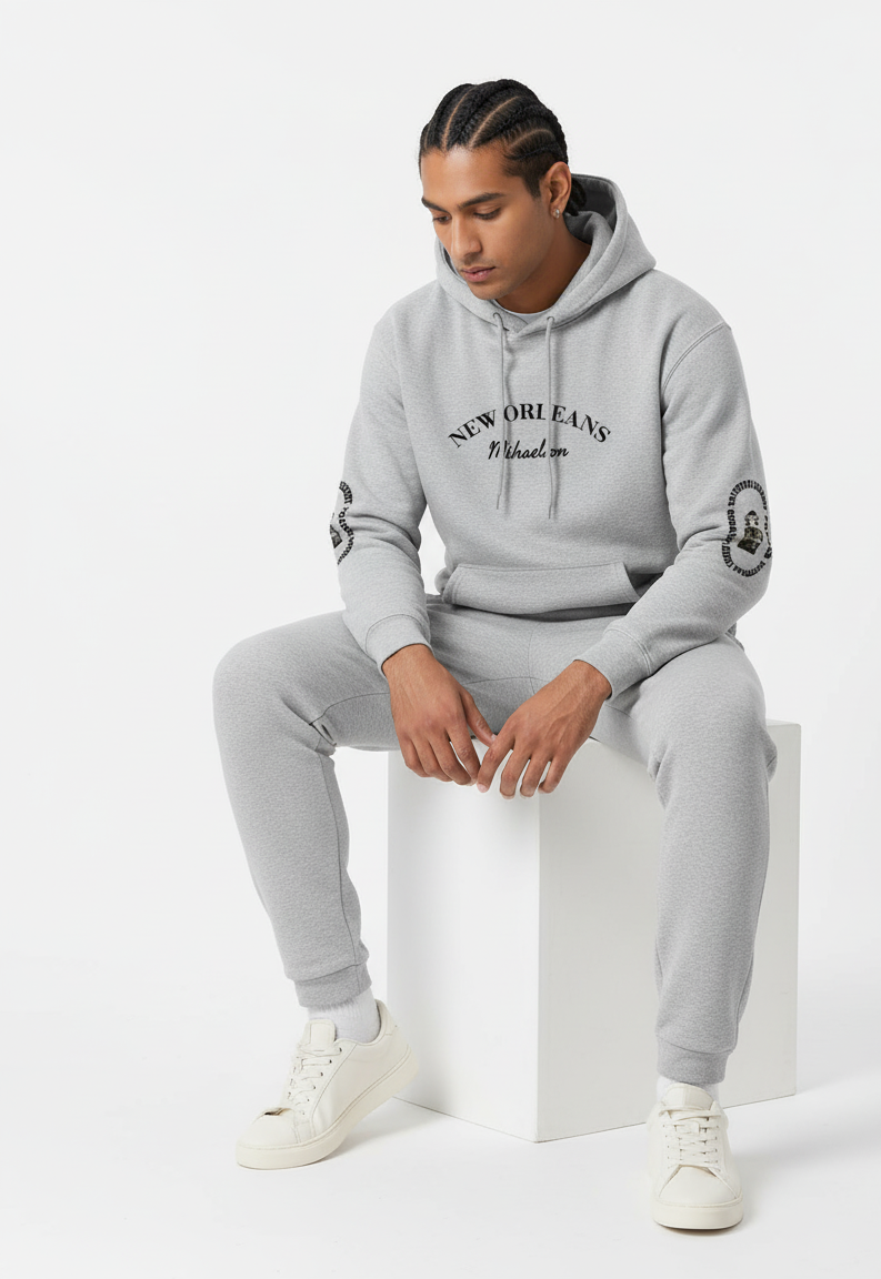 Mystic Falls  Grey Unisex Hoodie