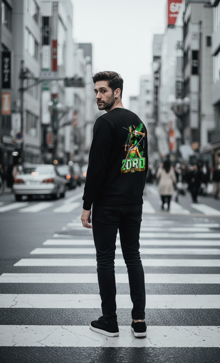 One Piece Zoro Merchandise - Sweatshirt