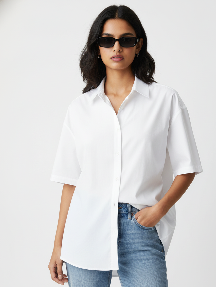 White Oversized Shirt