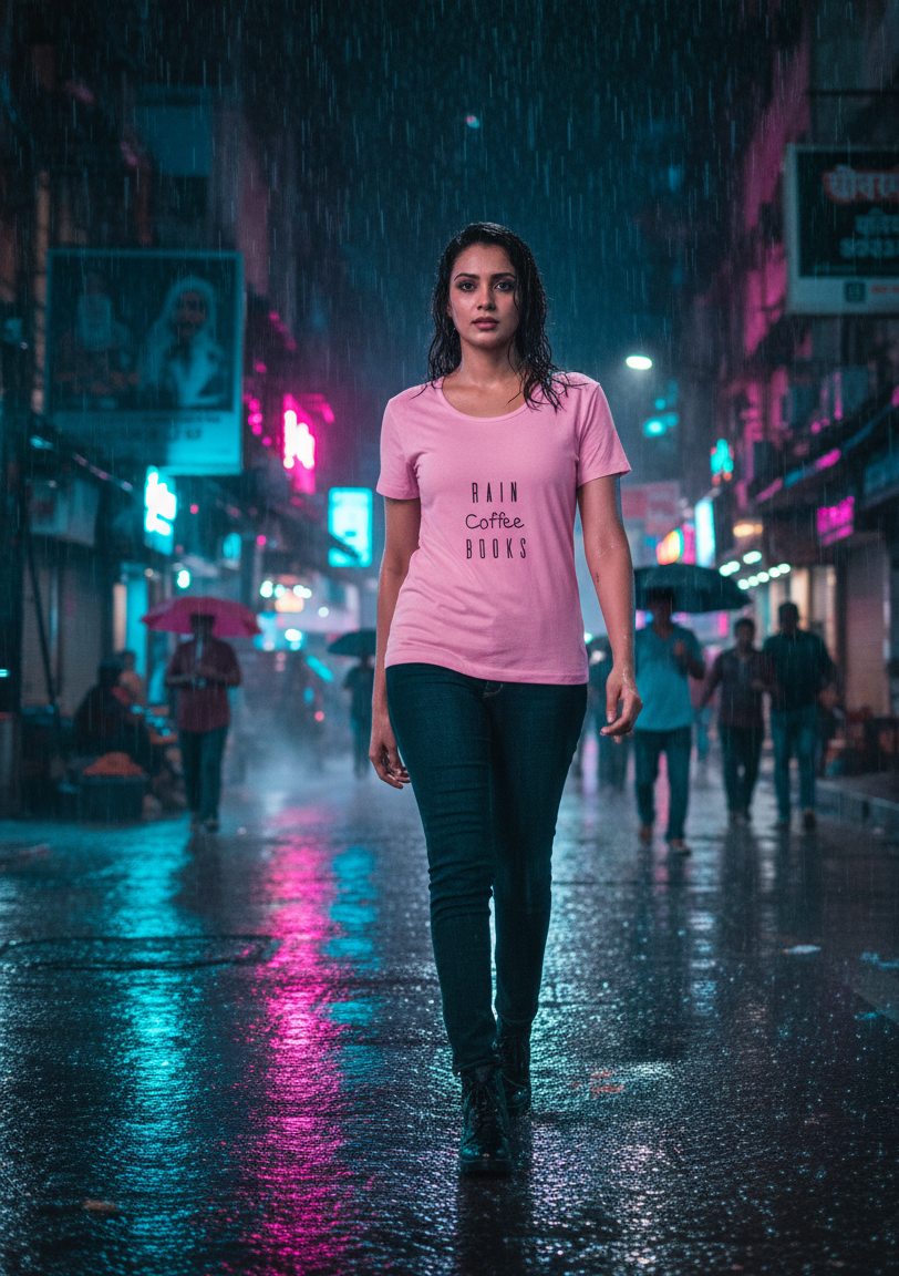 Rain Coffee Books - Classic T-Shirt (4 Colors)