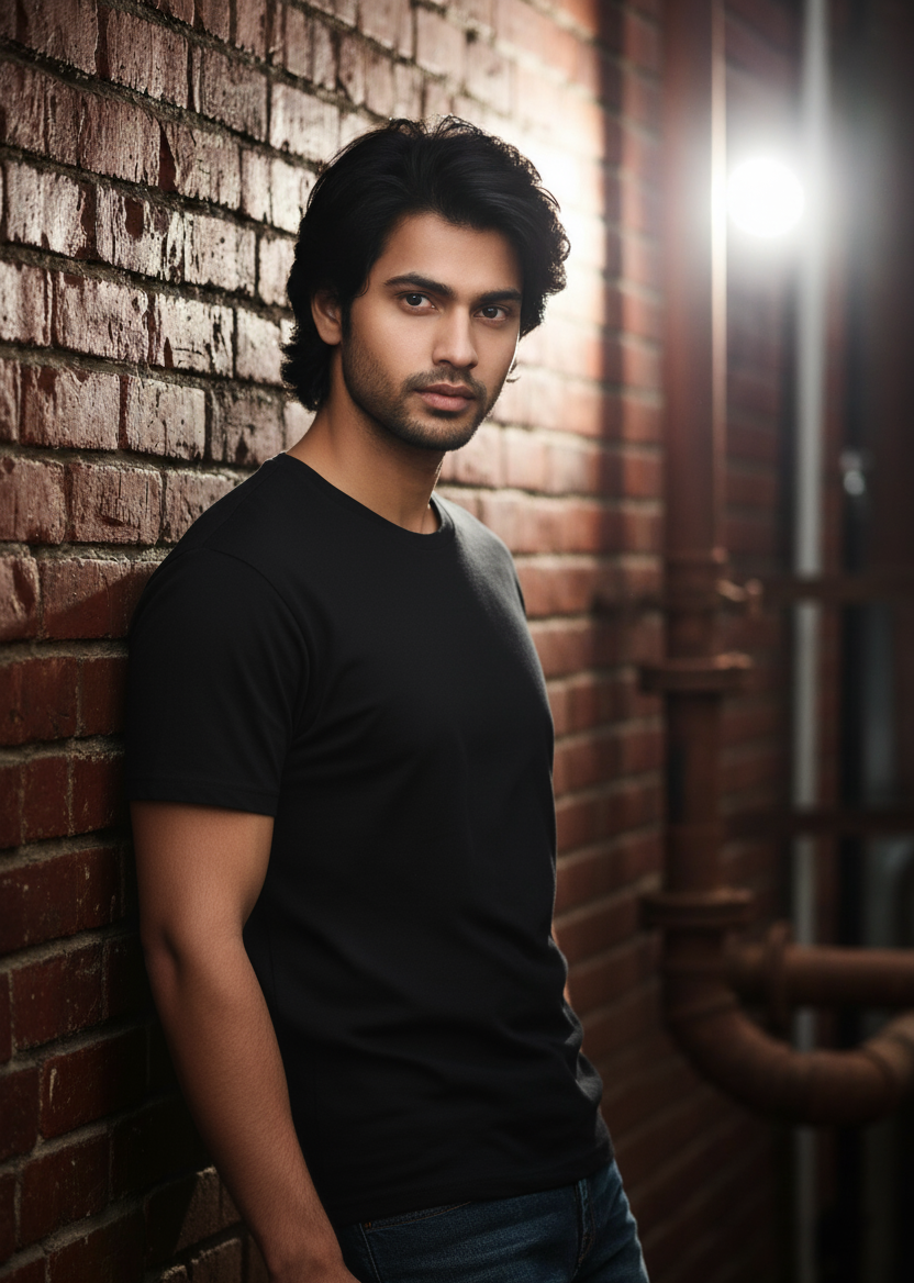 Plain - Men's Basic T-Shirts (8 Variants)