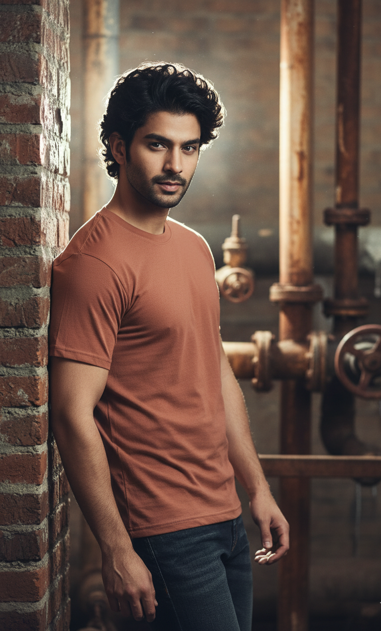 Plain - Men's Basic T-Shirts (8 Colors)