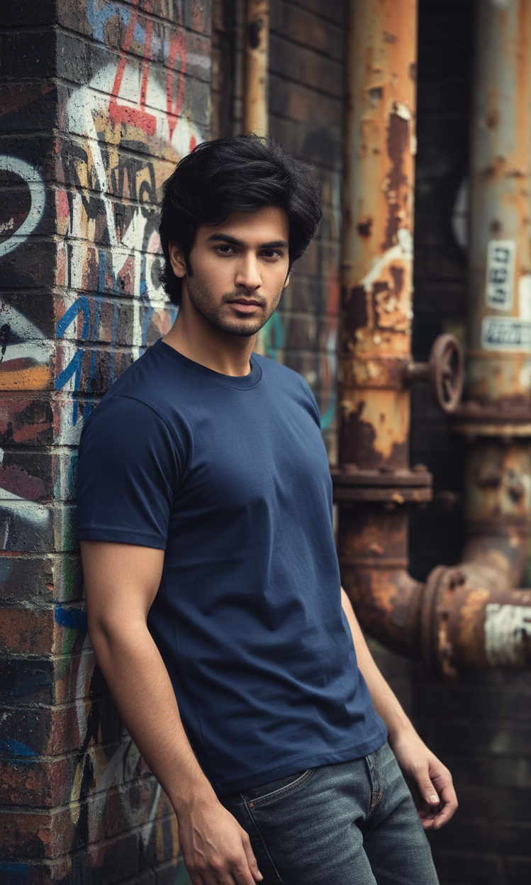 Plain - Men's Basic T-Shirts (8 Colors)