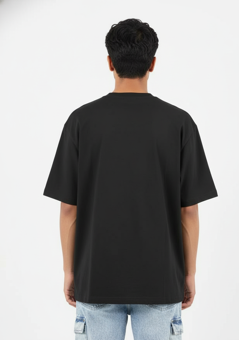 Spider Graphic Printed Oversized Classic T-Shirt