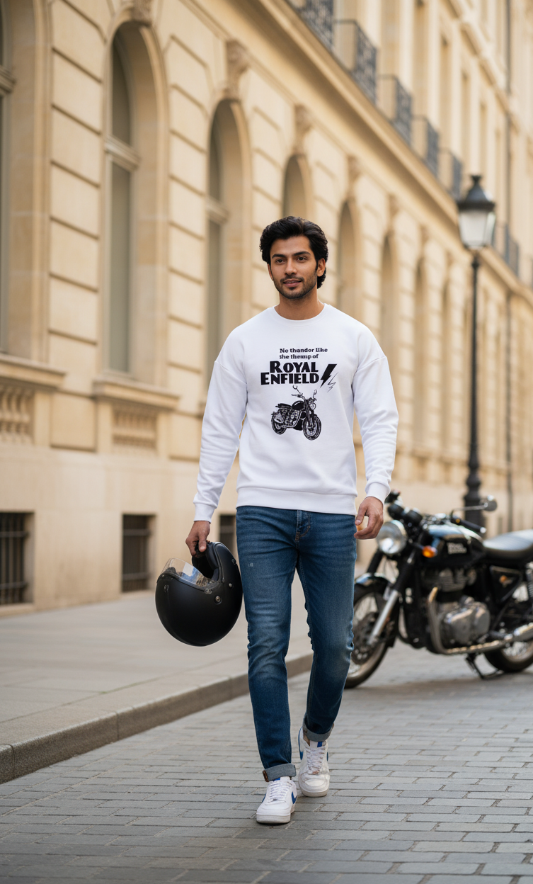 Royal Enfield - Oversized Sweatshirt