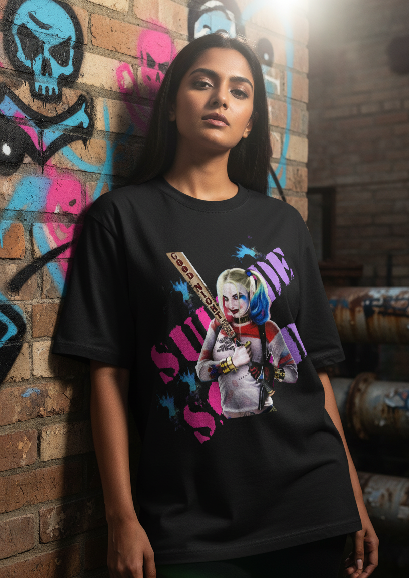 Suicide Squad - Oversized Classic T-Shirt (2 Colors)